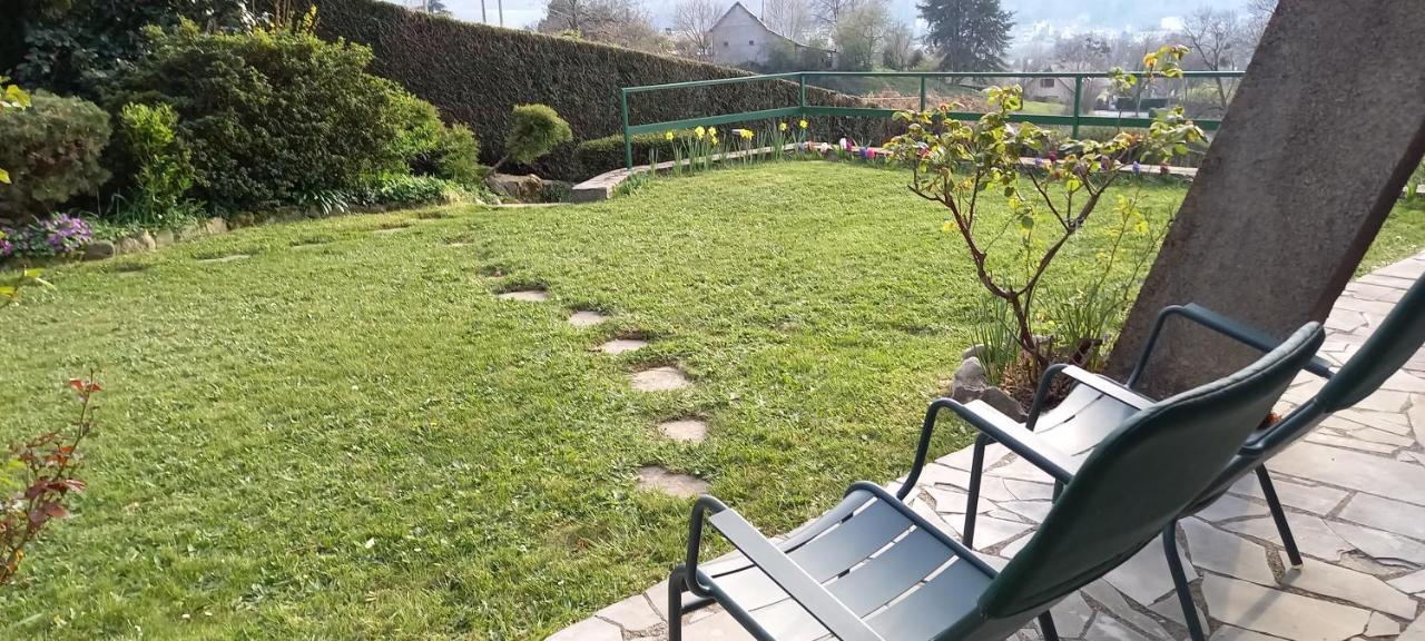 Terrasse, Jardin,, Appartement 80M², Vue Montagne, Wifi, Bureau Bagneres-de-Bigorre Exterior photo