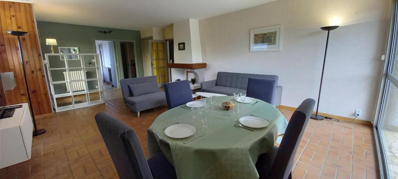 Terrasse, Jardin,, Appartement 80M², Vue Montagne, Wifi, Bureau Bagneres-de-Bigorre Exterior photo